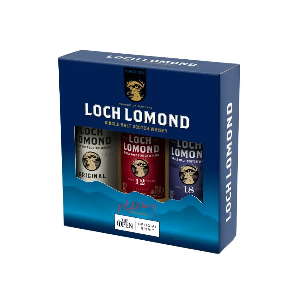 Loch Lomond Single Malt - Golf Gift Pack Minies (50ml)