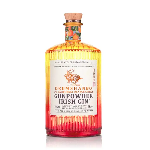 [202-0015-02-DP] Drumshanbo Gunpowder Irish Gin Orange Citrus (750ml)